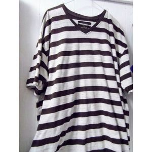 3/$10 Galaxy by Harvic Striped Shirt